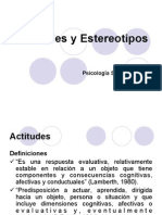 Actitudes y Estereotipos