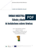 Calculo y Diseño de Instalaciones Solares Termicas