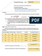 Gravitation Simulation