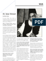 Interview With Dr. Israr Ahmed