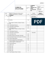 Technical Specifications: Annex-2 Turbine AND Generator With Accessori ES