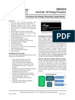 Enerchip Energy Processor For Energy Harvesting Applications