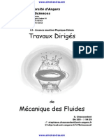 1 Travaux Diriges Corriges Mecanique Des Fluides