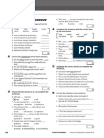 Midyear Test: Vocabulary Grammar