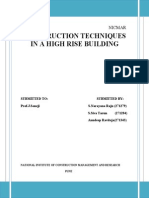 Construction Techniques in A High Rise Building