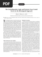 The Cerebellopontine Angle and Posterior Fossa Cranial Nerves by The