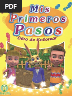 Mis Primeros Pasos Libro para Colorear Amarillo