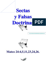 Sectas y Falsas Doctrinas