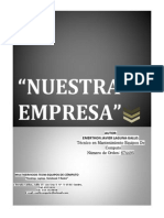 Nuestra Empresa en Word