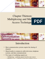 Chapter Thirteen: Multiplexing and Multiple-Access Techniques