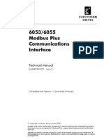 6053/6055 Modbus Plus Communications Interface: Technical Manual