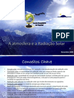 A Atmosfera e A Radiação Solar