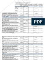 Physic Applications Yearly Benchmark Tracking Sheet