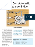 A Low Cost Automastic Impedance Bridge