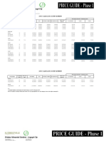 2009 Proposed Pricelist-Legazpi Phase 2 & 3