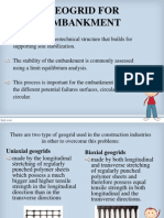 Slide Geogrid For Embankment
