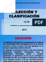 Clase 15 Selección y Clasificación