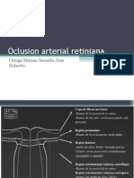 Oclusion Arterial Retiniana