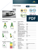 Mercedes CLA EuroNCAP