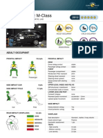 Mercedes M-Class EuroNCAP