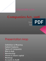 Company Law PPT by Saikat