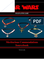 Star Wars D6 - Meritorious Commendations 2.0