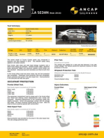 Toyota Corolla Altis ANCAP PDF