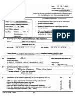 Annapolis Immigration Raid: Request From Anne Arundel County Police Department For Transfer of Seized Property From Raid On June 30, 2008