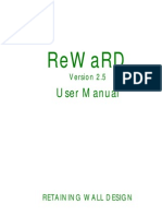 ReWaRD User Manual