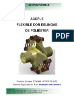 Acople Flexible Con Eslingas de Poliéster