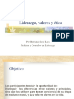 Liderazgo Valores y Etica