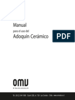 Adoquines de Arcilla - Manual de Instalacion