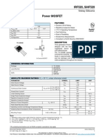 Irf520, Sihf520: Vishay Siliconix