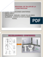 Instalaciones Sanitarias - Ronal Zumaeta-Jorge Grandez - Paolo Loaiza-Trabajo