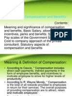 Compensation and Benefits