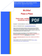 Blogging - Blog Paso A Paso PDF