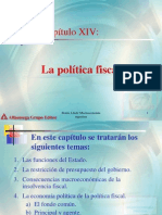 Capitulo 14 La Politica Fiscal