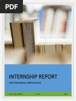 HMC Internship Report