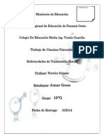 Trabajo de Ciencias Naturales (ETS)