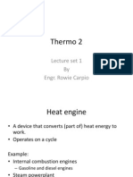 Thermo 2: Lecture Set 1 by Engr. Rowie Carpio