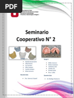 Materiales de Impresion I (Hidrocoloides) y Vaciado (Yesos Dentales)