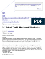 My Twisted World - The Story of Elliot Rodger