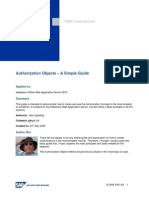 SAP Authorization Objects A Simple Guide