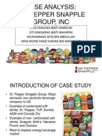 Case - Dr. Pepper Snapple Group, Inc (Edited) As at 16 Mac 2014