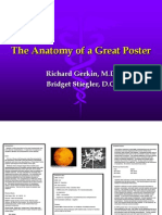 The Anatomy of A Great Poster: Richard Gerkin, M.D. Bridget Stiegler, D.O