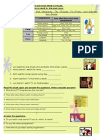 Adverbs of Frequency and Time Expressions