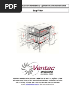 Bag Filter: Technical Manual For Installation, Operation and Maintenance