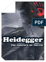 Heidegger, Martin - Essence of Truth, The (Continuum, 2002)