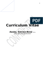 CV - Dr. Ezinwa B. Azuka