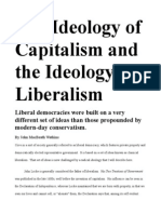 The Ideology of Capitalism The Ideology of Liberalism